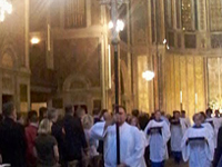 Procession - procession, St. Bart's service